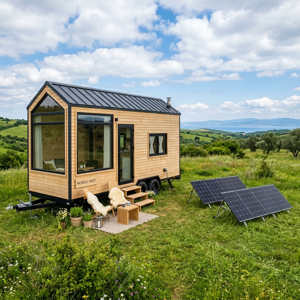Tiny House ve taşınabilir yapılar için solar paketler