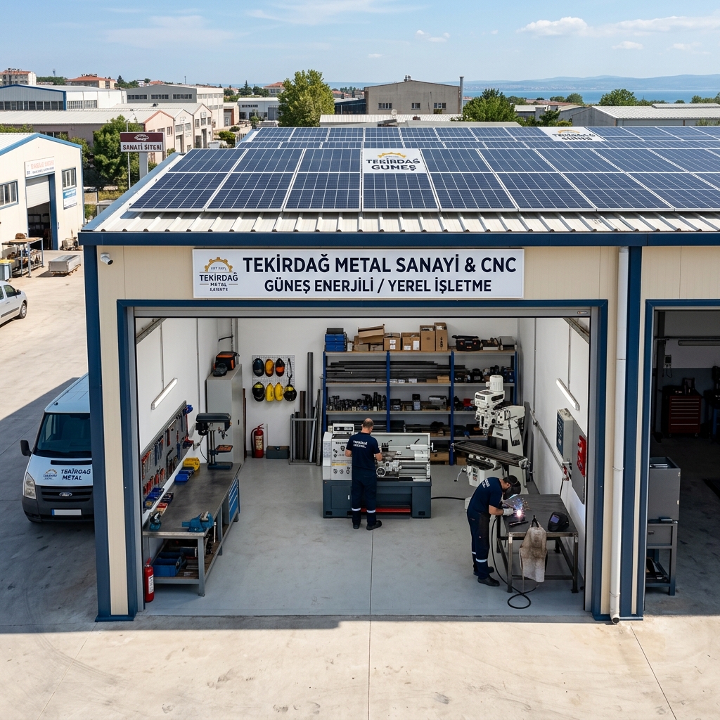 Küçük işletme ve atölyeler için çatı GES çözümleri