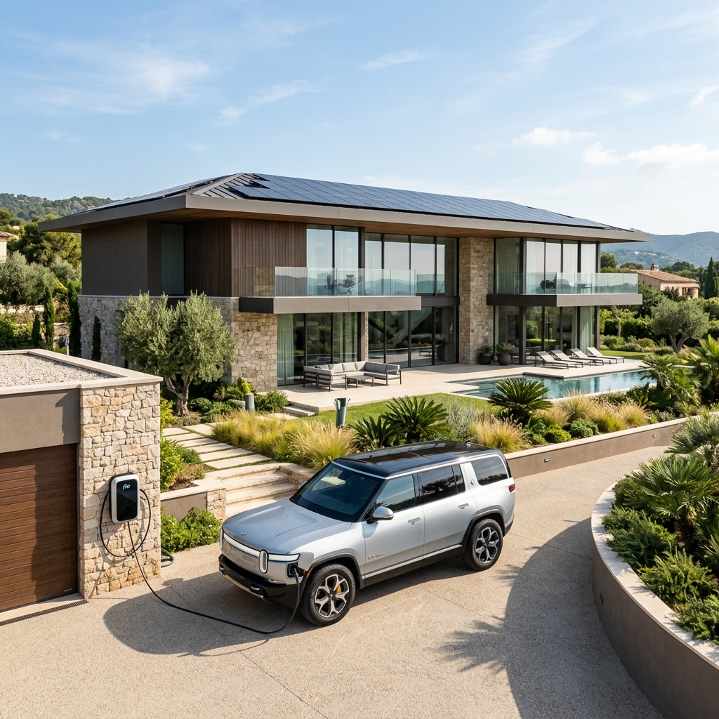 Villa ve EV Şarj Kurgusu